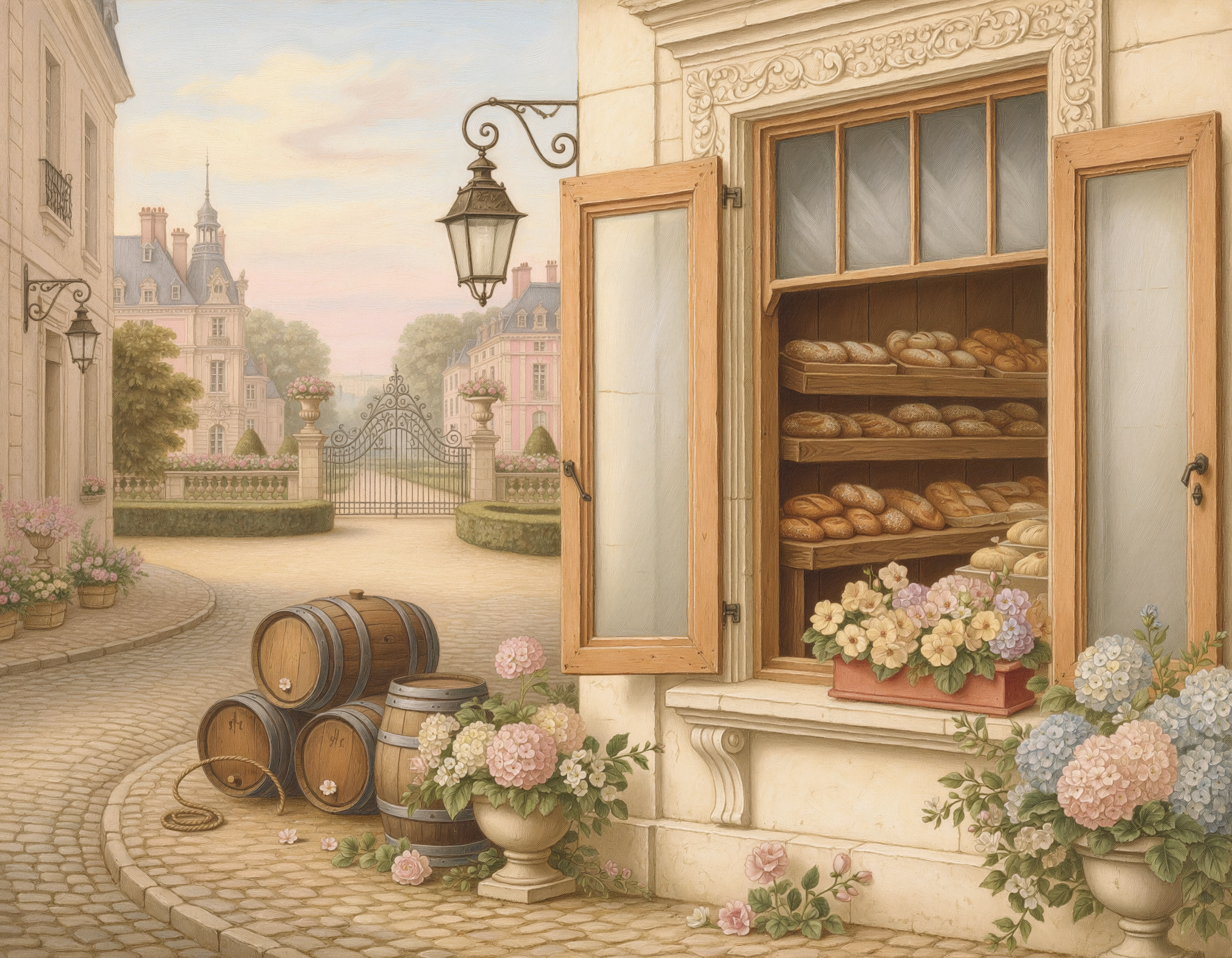 Antique Europe Scenes