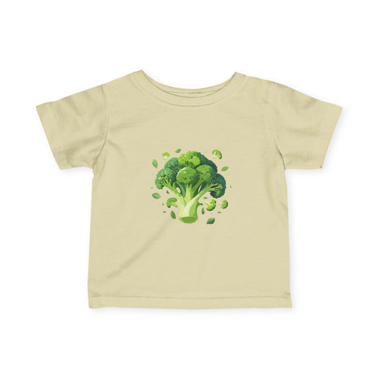 Baby Fine Jersey T-shirt | Broccoli