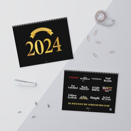 Wall Calendar (2024) BLACK