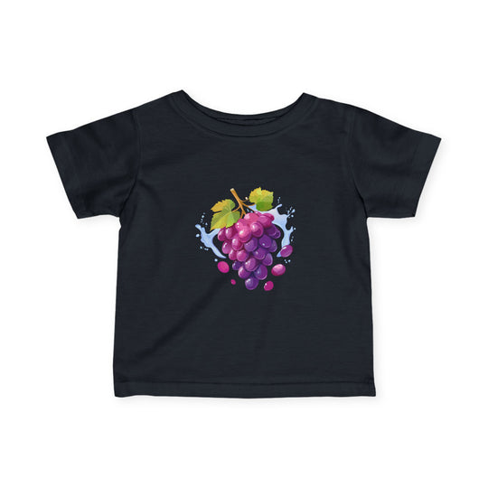 Baby Fine Jersey T-shirt | Grapes