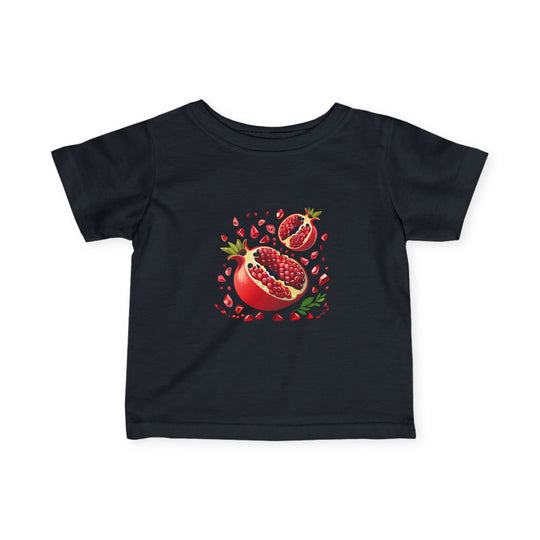 Baby Fine Jersey T-shirt | Pomegranate