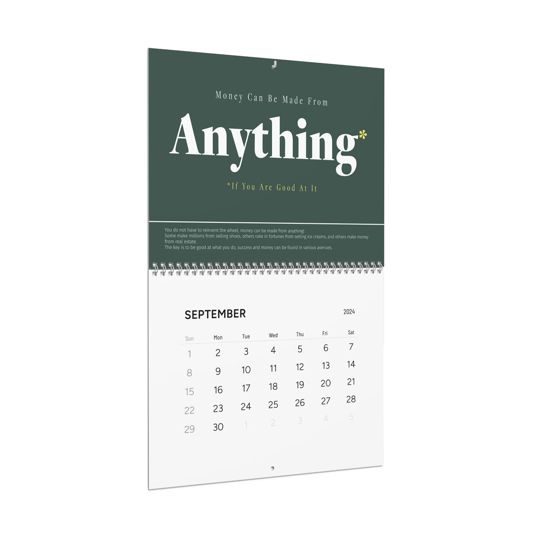 Wall Calendar (2024) GREEN