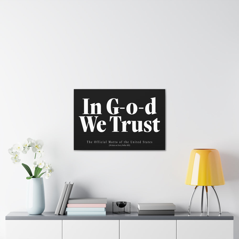 In G-o-d we trust