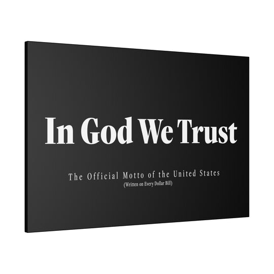 In G-d We Trust