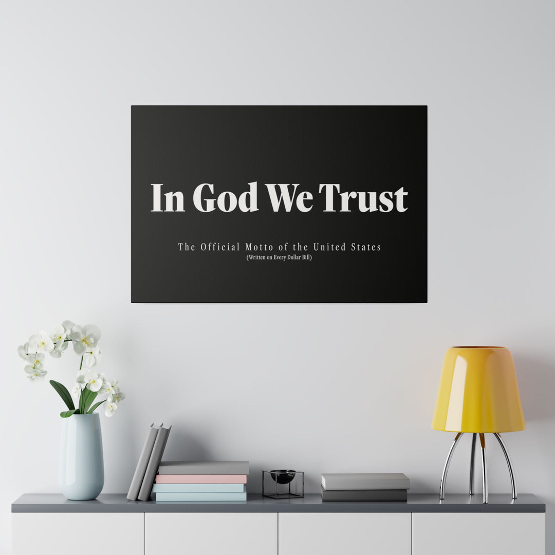 In G-d We Trust