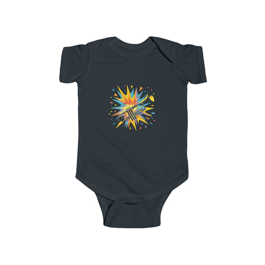 Baby Fine Jersey Bodysuit | Trumpet