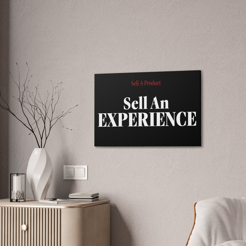 Sell an experience